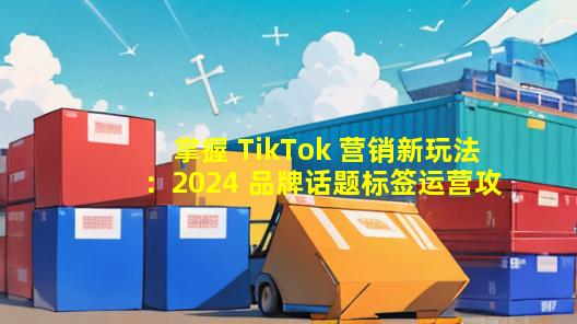 掌握 TikTok 营销新玩法：2024 品牌话题标签运营攻略